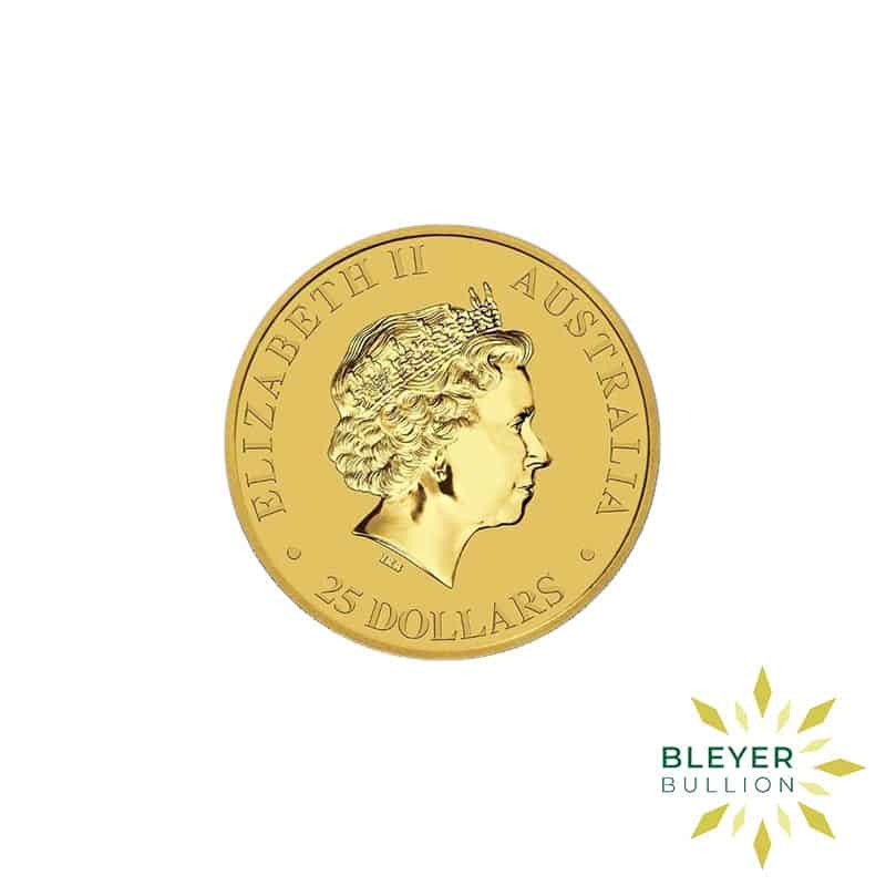 Bleyers Coin 2017 1 4oz Gold Australian Kangaroo Coin 2
