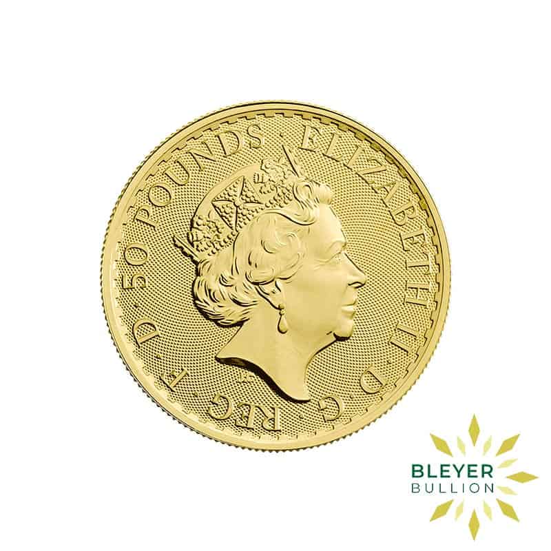 Bleyers Coin Best Value 12oz Gold UK Britannia Coin Back