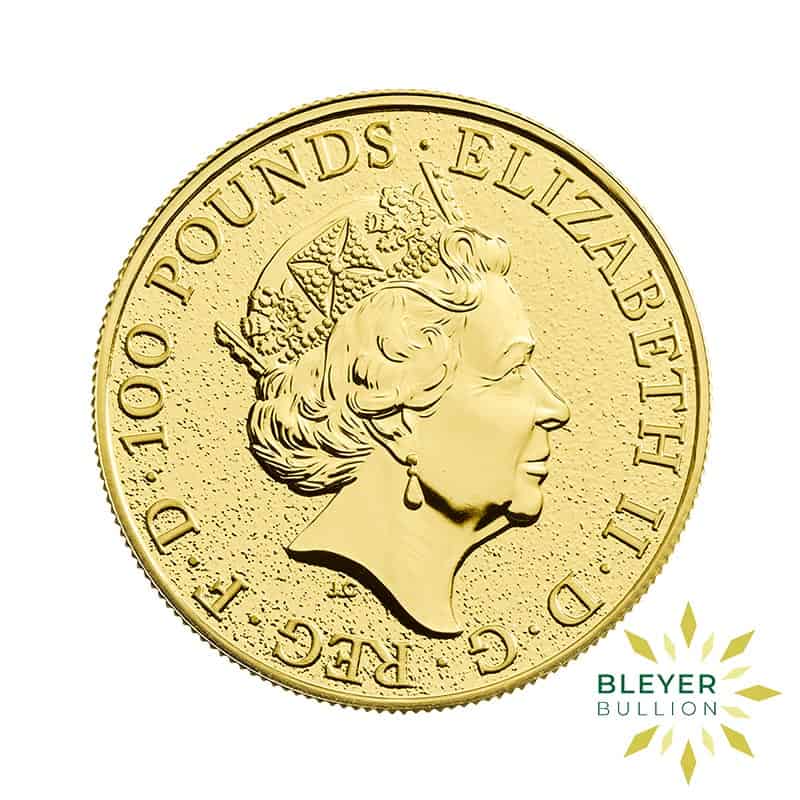 Bleyers Coin Cutouts 1oz Gold UK Lunar Collection Back