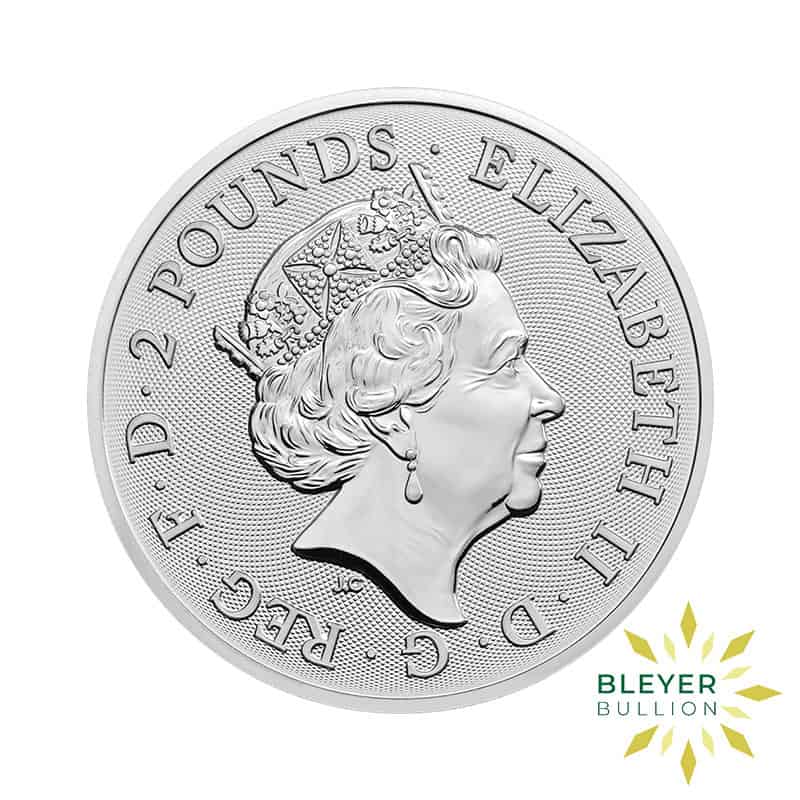 Bleyers Coin 1oz Silver UK Lunar Pig Coin 2019 2