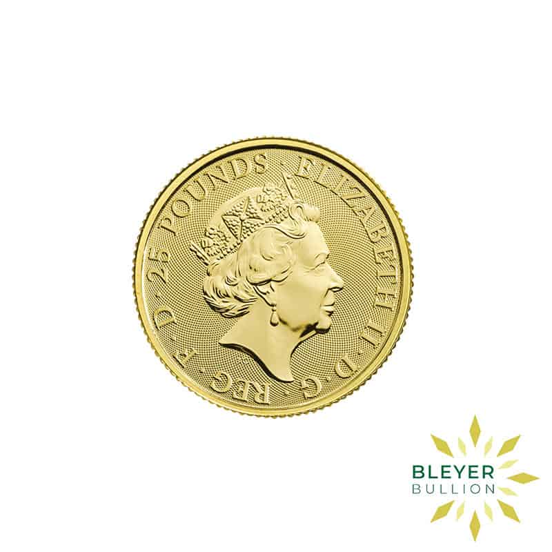 Bleyers Coins 1 4oz Gold UK Queens Beasts Lion 2020 2