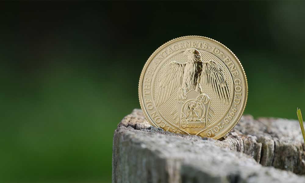 IMF Great Depression Gold Falcon Coin