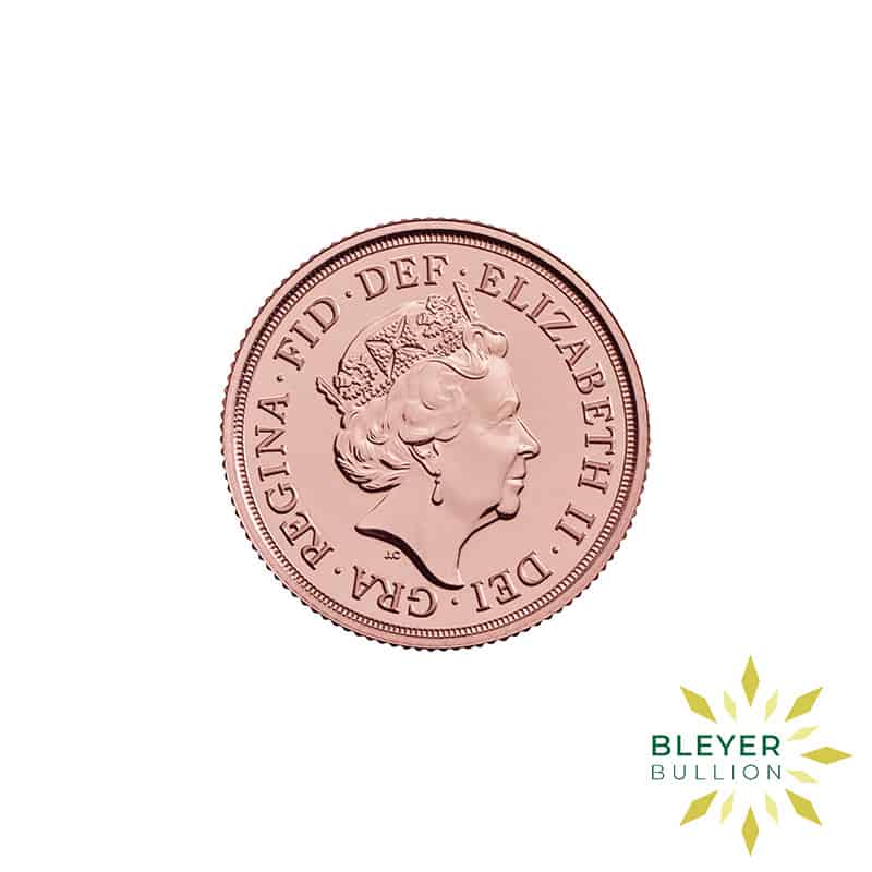 Bleyers Coin Cutouts Gold Sovereign back