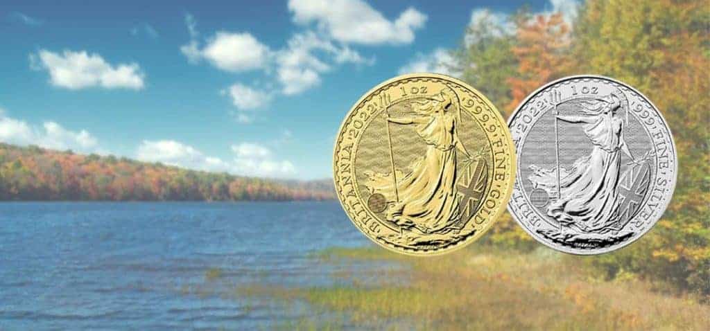 NEW The Royal Mint’s 2022 1oz Gold & Silver Britannia Coins