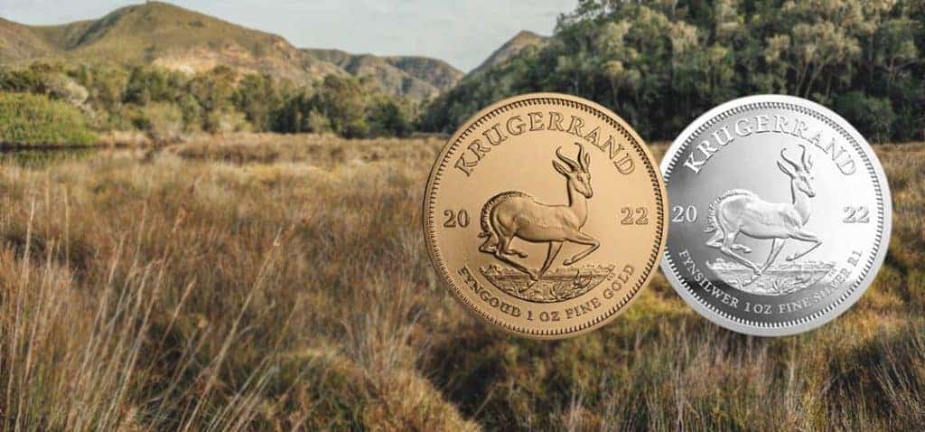 NEW The South African Mint's 2022 Silver & Gold Krugerrand Coins