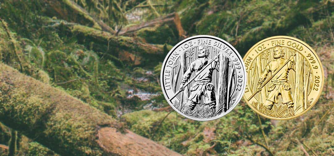 NEW The Royal Mint’s 2022 Gold & Silver Little John Coins