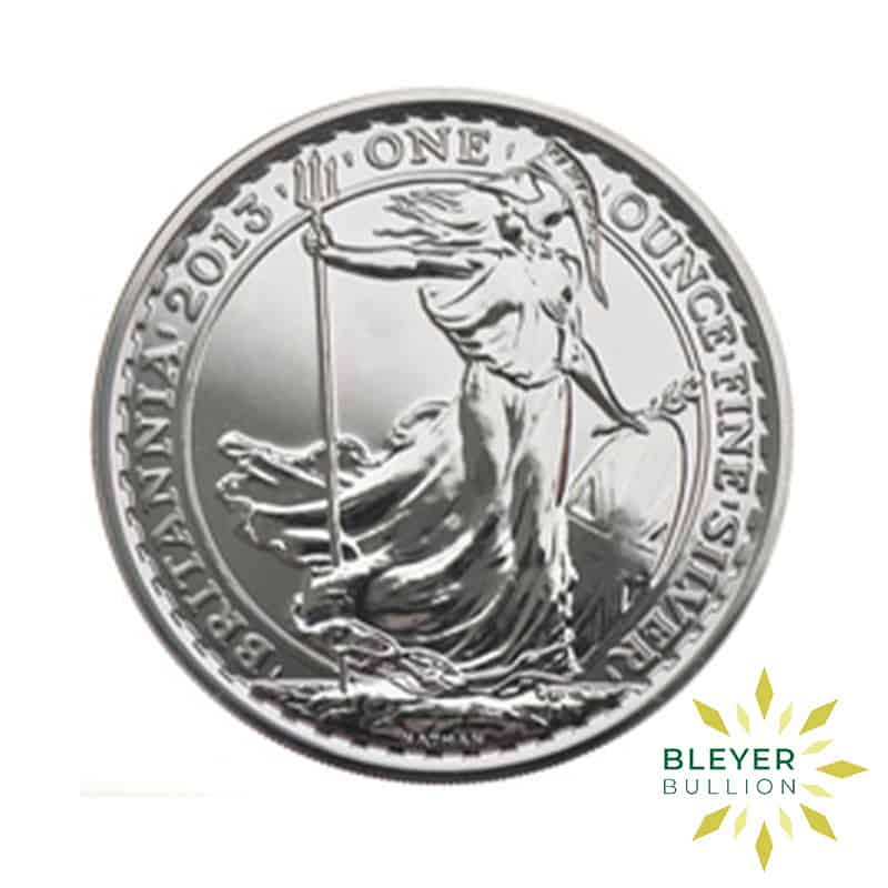 Lot of 10 2020 Britain Silver Britannia 1oz Silver Coins GEM BU SKU59530 