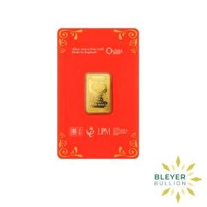 Gold Diwali minted bar