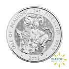 Silver Tudor Beast Yale of Beaufort