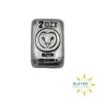 Silver Rectangular Owl bar