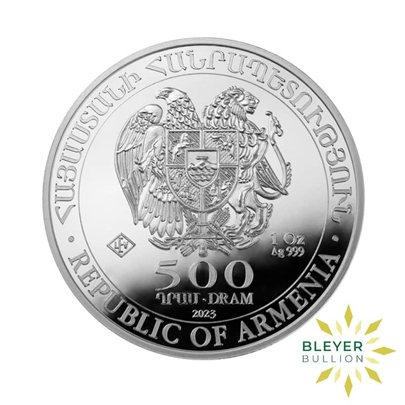 1oz Silver Armenian Noah's Ark coin 2023