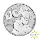 1oz Silver Tuvalu Homer Simpson coin 2019