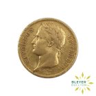 Gold 1811 Napoleon 40 Franc coin