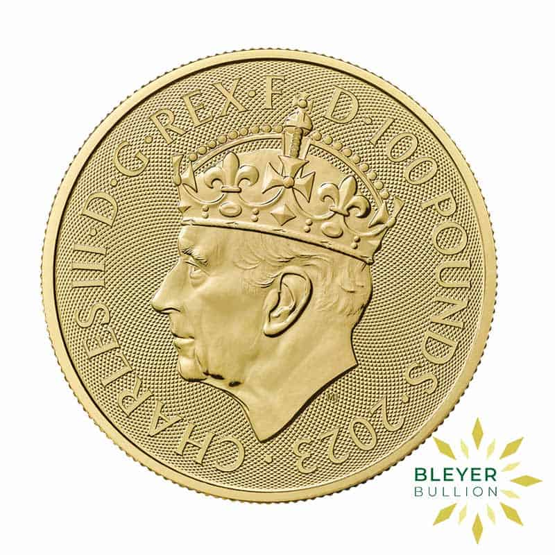 1oz Gold Britannia King Charles III Coronation 2023