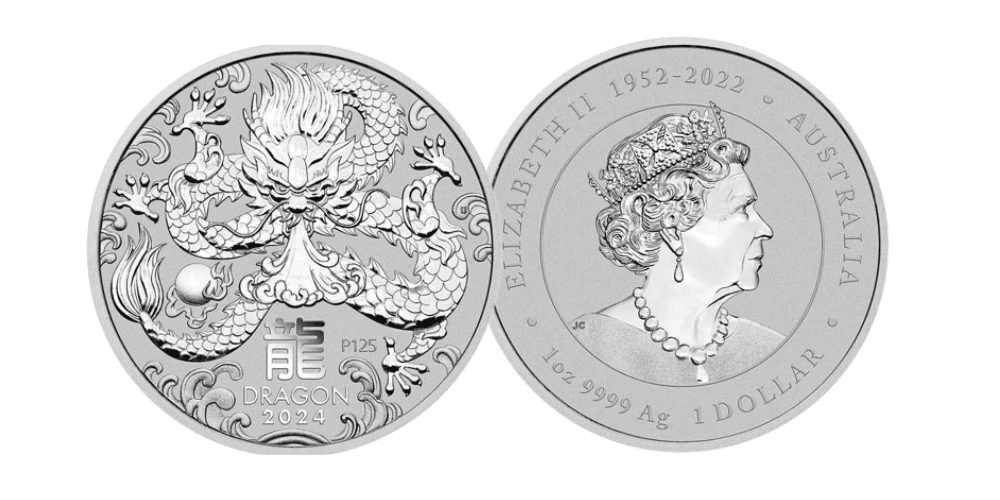 2024 Australian Lunar Dragon Coins