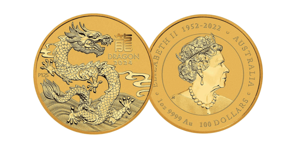 2024 Australian Lunar Dragon Coins