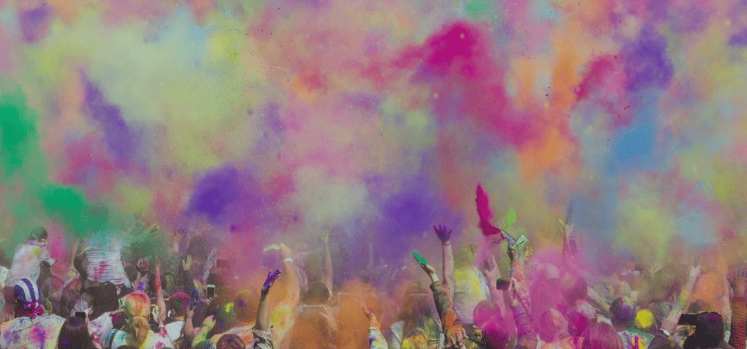 Celebrating Holi with Gold
