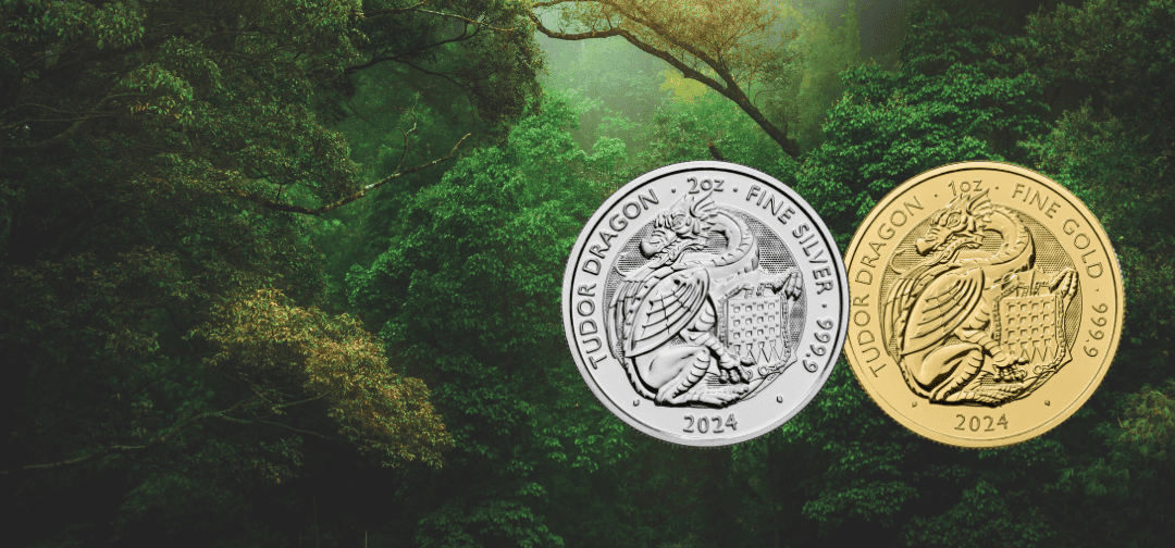 The 2024 The Royal Tudor Beasts Dragon Coin