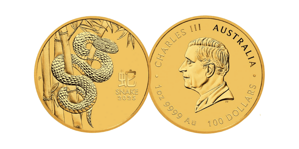Australian Snake Lunar Coin