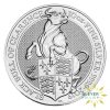 10oz Silver Queen's Beasts Coin (2017-2022) (Margin Scheme) - Black Bull of Clarence 2019