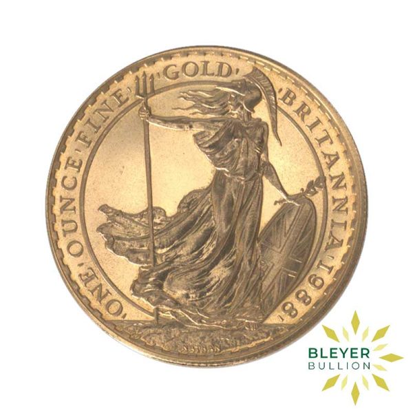1oz Gold Britannia Coin 1987-2012 (Pre-Owned) - 1988