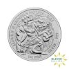 1oz Silver Myths & Legends Series - Beowulf & Grendel 2024-2025 - Beowulf & Grendel's Mother
