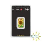 5g Gold Heraeus Minted Kinebar