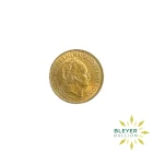 1932 Gold Graded Dutch 10 Guilders aUNC