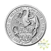 2oz Silver Queen's Beasts Coin (2016-2021) (Margin Scheme) - Red Dragon of Wales 2017