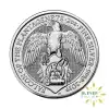 2oz Silver Queen's Beasts Coin (2016-2021) (Margin Scheme) - Falcon of the Plantagenets 2019