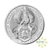 2oz Silver Queen's Beasts Coin (2016-2021) (Margin Scheme) - Griffin of Edward III 2017