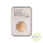 Steven Hawking 50p Gold Proof NGC Graded Slab