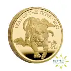 1oz Year of the Tiger 2022 Coin Reverse