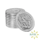 1oz Silver The Angel Gold Coin Stack