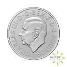 1oz Silver Britannia & Liberty 2026 Coin Obverse