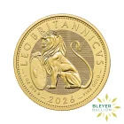 1oz Gold British Lion 2026 Coin Reverse