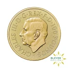 1oz Gold British Lion 2026 Coin Obverse