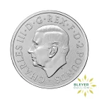 1oz Silver British Lion 2026 Coin Obverse