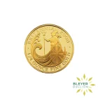1/4oz Gold Britannia Coin Reverse