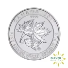 1.5oz Canadian SuperLeaf Silver Coin 2017 Reverse