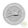1oz Six Decades of 007 James Bond Silver Coin (Margin Scheme) - 1980s-bede-bd-5j