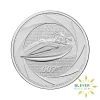 1oz Six Decades of 007 James Bond Silver Coin (Margin Scheme) - 1990s-pierce-brosnan