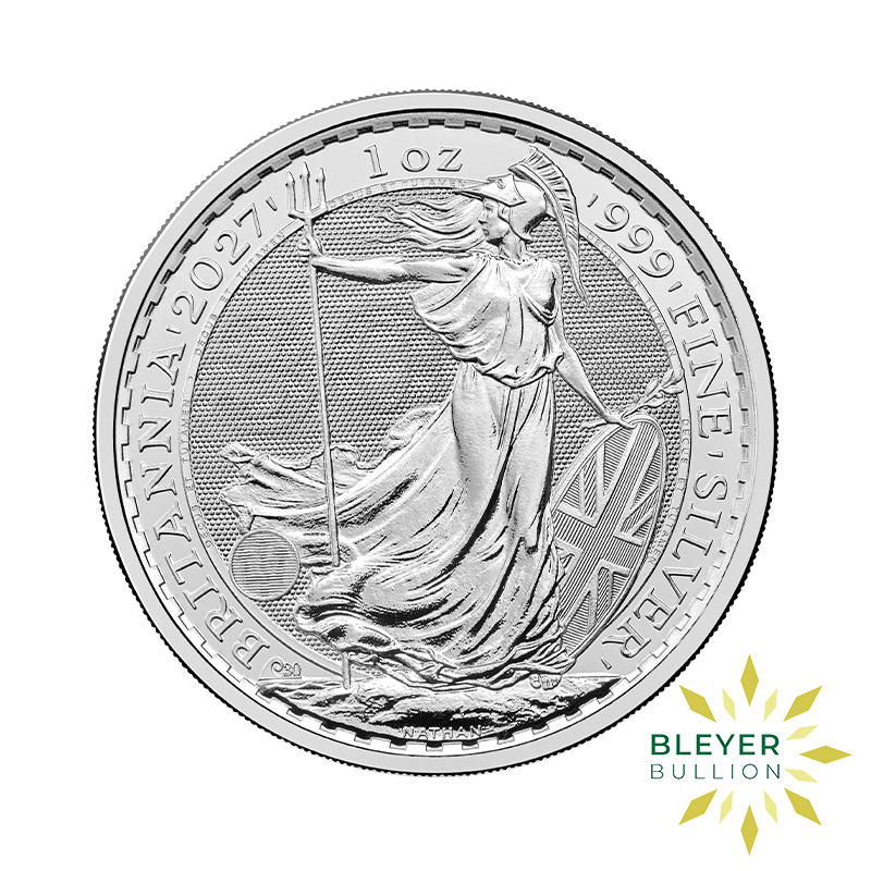 2027 1oz Silver Britannia Reverse 2027 1oz Silver Britannia Reverse